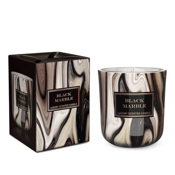 Ароматична свічка "Black Marble"