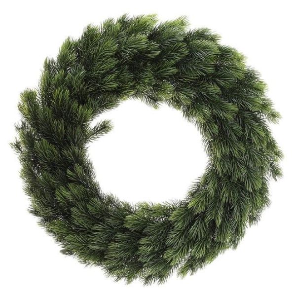 Вінок зі штучної хвої 50 см. 11803