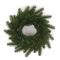 Вінок литий зелений 45 см. 49496
