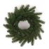 Вінок литий зелений 45 см. 49496