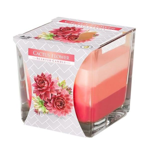 Свічка ароматична Bispol Квітка кактуса