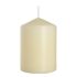 Свеча цилиндр Bispol 7х10 см. кремовая