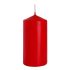 Свеча цилиндр Bispol 6х12 см. красная