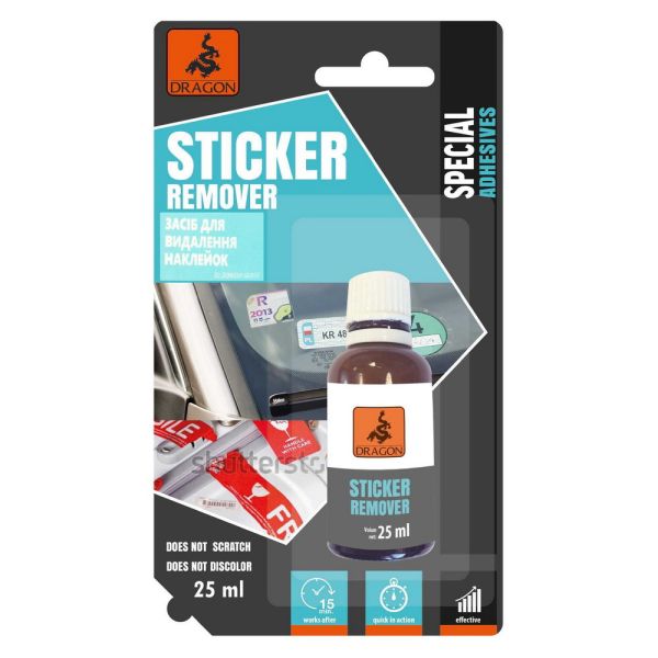 Засіб Dragon для видалення наклейок, 25мл