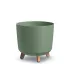 Горшок для цветов Prosperplast Gracia Tubus 30см на ножках Зеленый