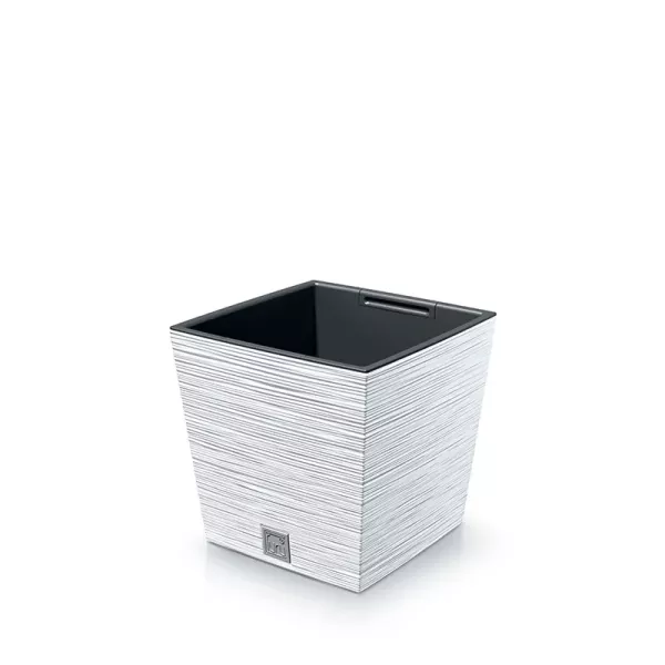 Горщик для квітів Prosperplast Furu Square Low 30см Білий