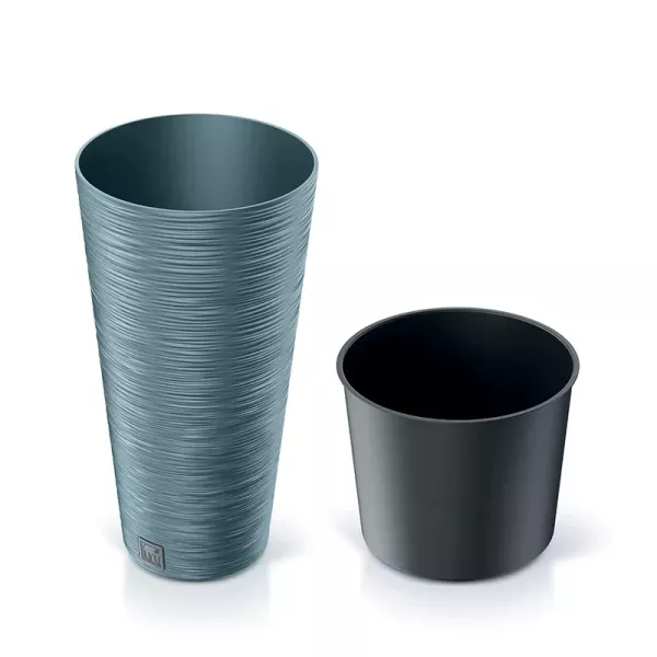 Горшок для цветов Prosperplast Furu Slim 30см Голубой