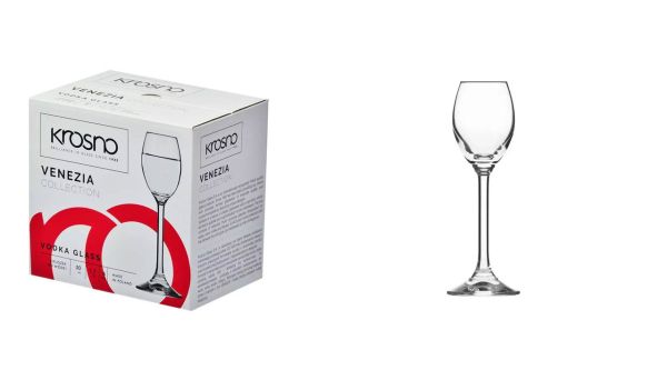 Набір чарок для горілки VENEZIA 50 мл, 6 шт.