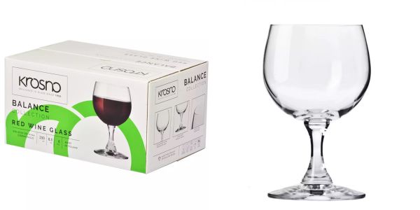 Набір келихів для червоного вина BALANCE 250мл, 6 шт