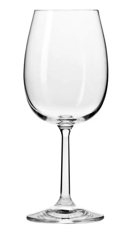 Набір келихів для червоного вина Krosno Pure, скло, 350 мл, 6 шт