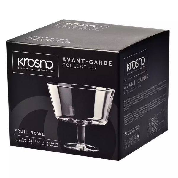 Ваза для фруктів Krosno Avant-garde 24 см