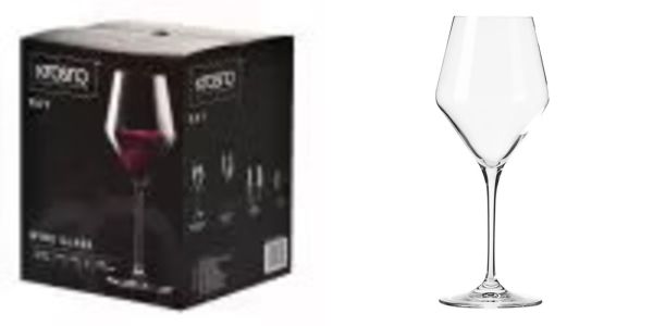 Набор бокалов для вина Krosno Perla Ray, стекло, 375  мл, 4 шт