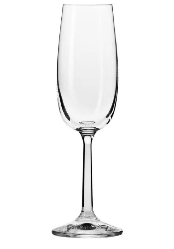 Набір келихів для шампанського Krosno Pure, скло, 170 мл, 6 шт.