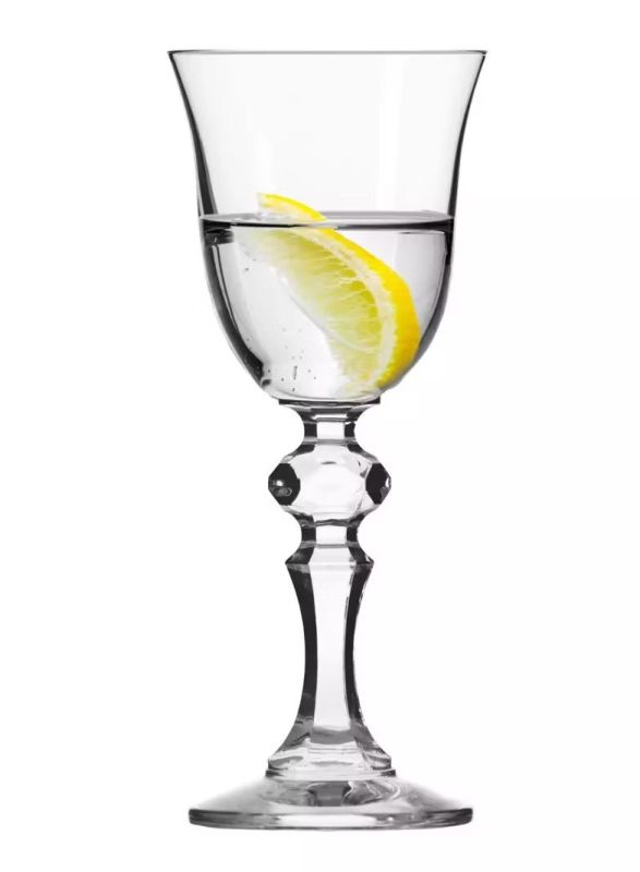 Набір чарок для горілки Krosno Krista, скло, 50 мл, 6 шт