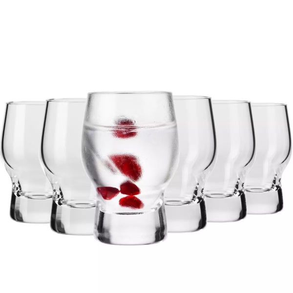 Набор рюмок для водки Krosno Sterling, стекло, 50 мл, 6 шт