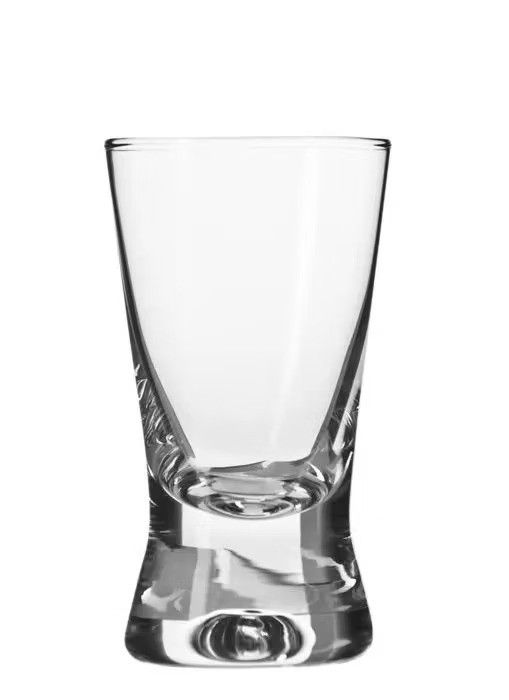 Набір чарок для горілки Krosno X-line, скло, 25 мл, 6 шт.