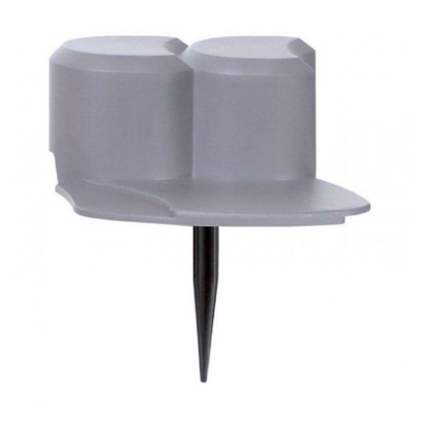 Бордюр садовый Palisada Happy Grass серый 3.1м.