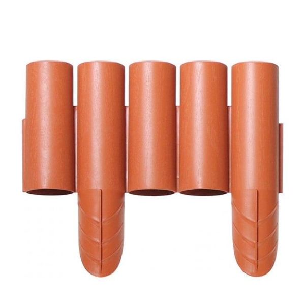 Бордюр садовий Palisada ogrodowa теракотовий 2.35м.