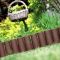 Бордюр садовий Palisada ogrodowa коричневий 2.35м.