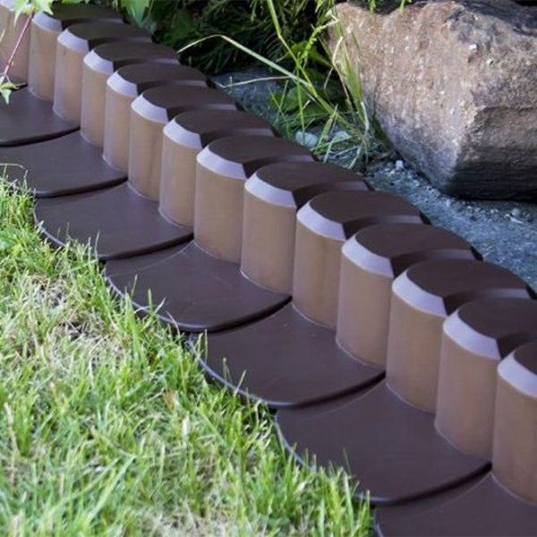 Бордюр садовий Palisada Happy Grass теракотовий 3.1м.