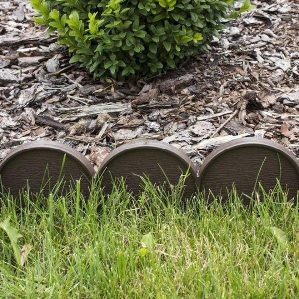 Бордюр садовий Garden Line коричневий 10м.