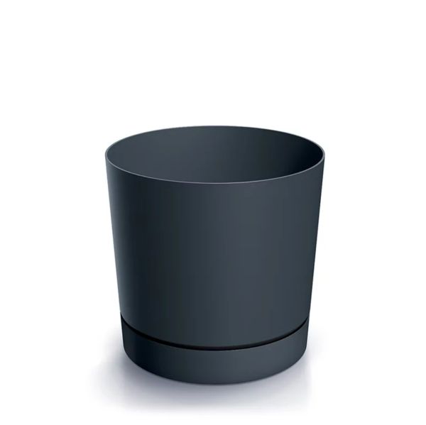 Горщик для квітів Prosperplast Tubo P 11 см. Антрацит