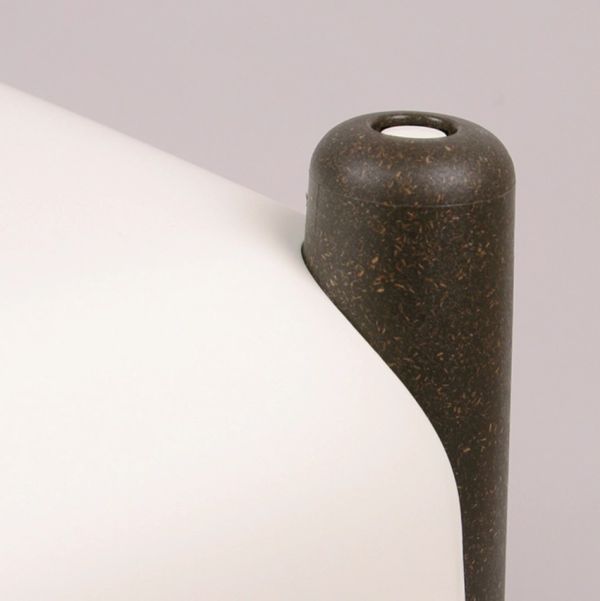 Горщик для квітів Lamela Frida квадратний на ніжках 29 см. Білий