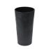 Горшок для цветов Lamela Lilia ECO recycled Effect betonu 40 см. Чорный бетон