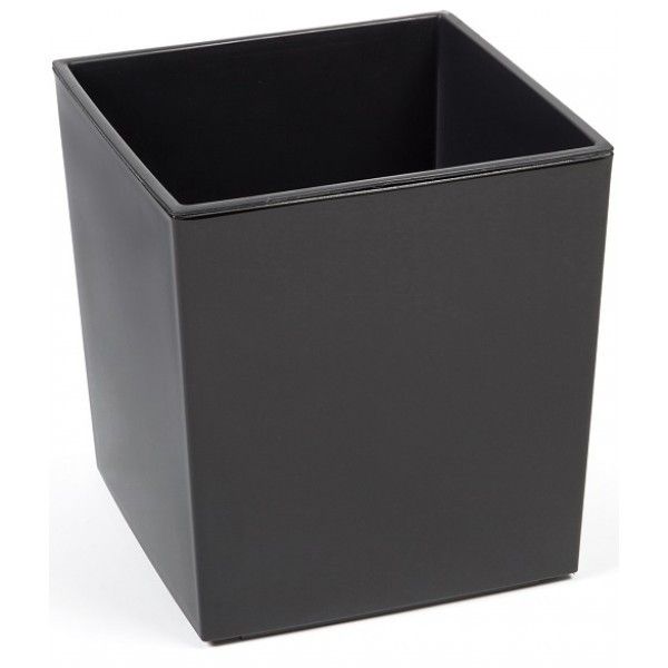 Горщик для квітів Lamela Juka 25 см. глянець Антрацит