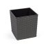 Горшок для цветов Lamela Juka Rattan 30 см. Графит