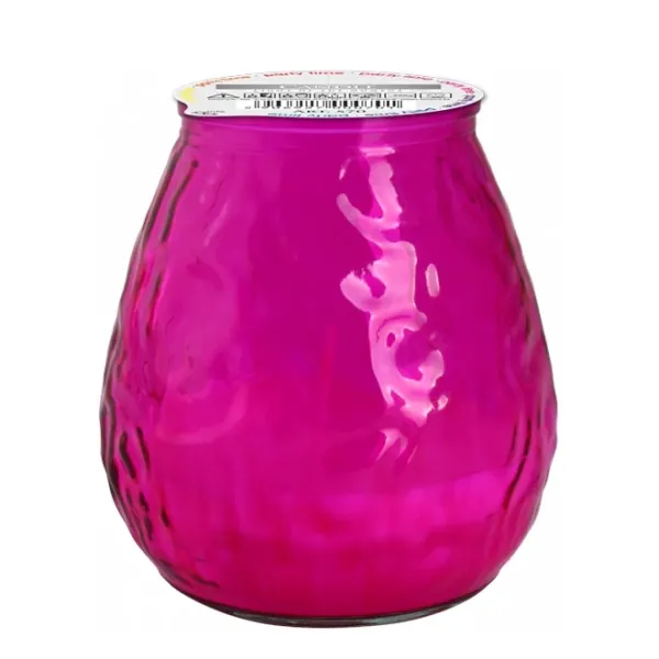 Свічка у склі садова Bispol "Party time" рожева 200 р. 27788