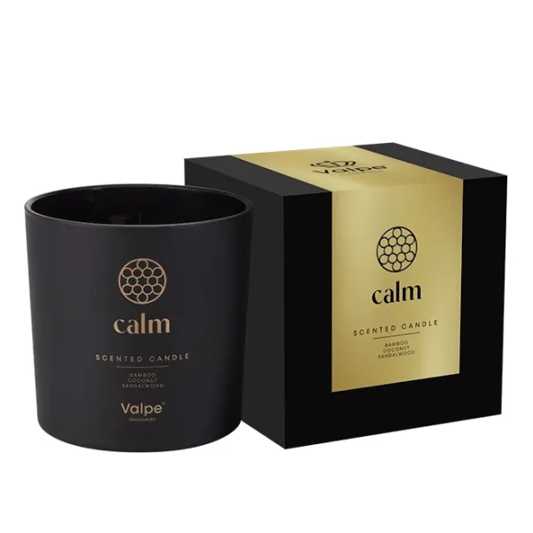 Свічка ароматична з двома ґнотами Bispol Calm 27689