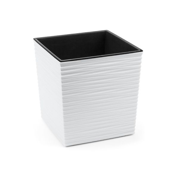 Горщик для квітів Lamela Juka Dluto 19 см. Білий