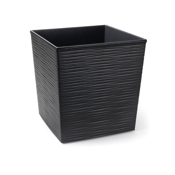 Горщик для квітів Lamela Juka Dluto 25 см. Графітовий