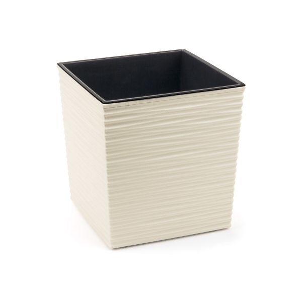 Горщик для квітів Lamela Juka Dluto 40 см. Кремовий