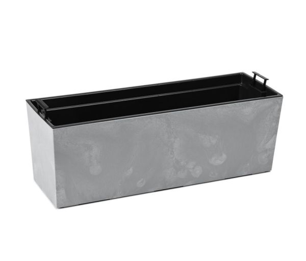 Горщик для квітів Lamela Begonia ECO recycled Бетон