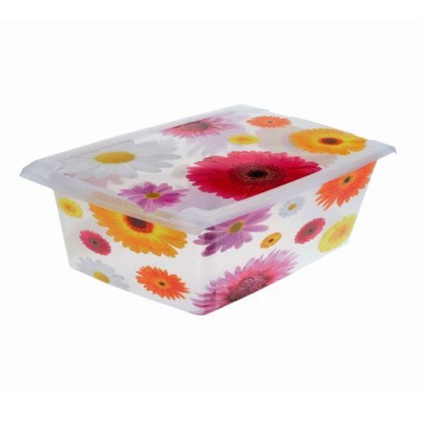 Ящик для зберігання Pink Flowers 10л