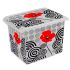 Ящик для зберігання PoppyStile20л з кришкою