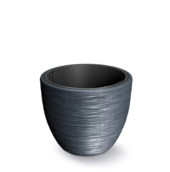 Горщик для квітів Prosperplast Furu 40см Антрацит