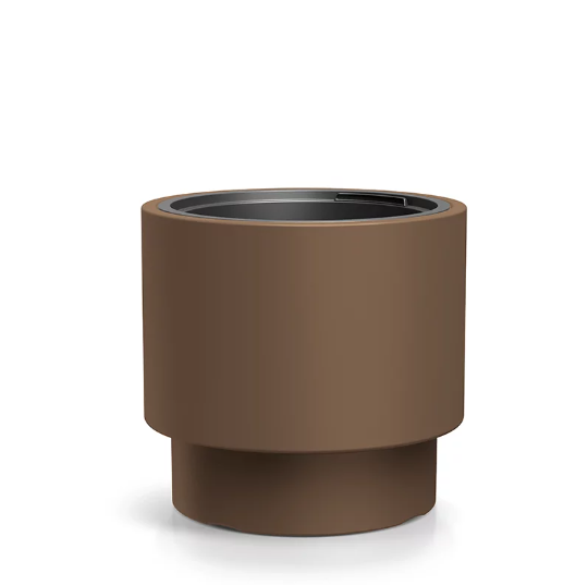 Горщик для квітів Heos 40х37 см Коричневий