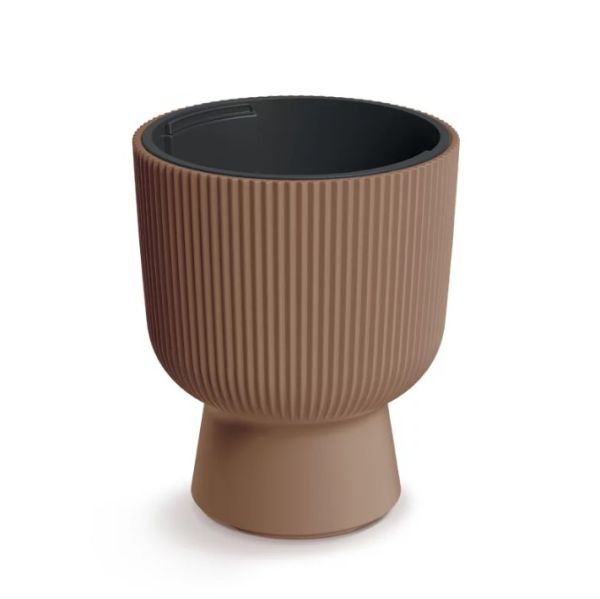 Горщик для квітів Prosperplast Milly 30см. Коричневий