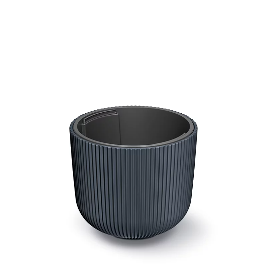 Горщик для квітів Prosperplast Milly 30см. Антрацит