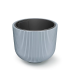Горщик для квітів Prosperplast Milly 40см. Світло-сірий