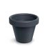 Горщик для квітів садовий Prosperplast Origina 24 см. Антрацит