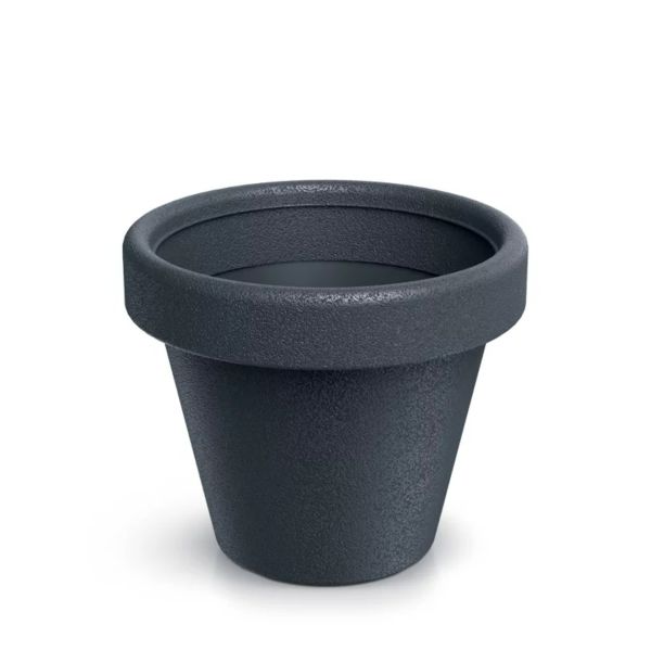 Горщик для квітів садовий Prosperplast Origina 30 см. Антрацит