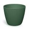 Горшок для цветов Prosperplast Lamia 14 см. Зеленый