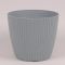 Горщик для квітів Prosperplast Lamia 14 см. Світло-сірий