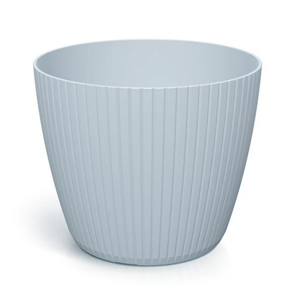 Горщик для квітів Prosperplast Lamia 30 см. Світло-сірий