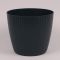 Горщик для квітів Prosperplast Lamia 12 см. Антрацит