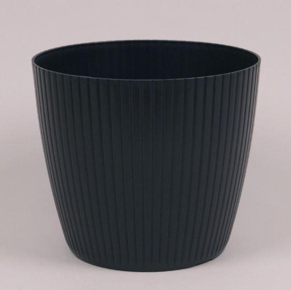 Горшок для цветов Prosperplast Lamia 24 см. Антрацит